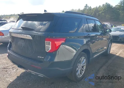 2023 Ford Explorer Xlt из США, поврежденный, VIN 1FMSK8DH3PGC32753